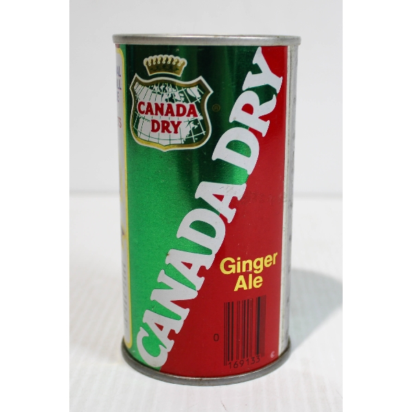 1976 CANADA DRY NEW YORK JETS PULL TAB POP / SODA CAN