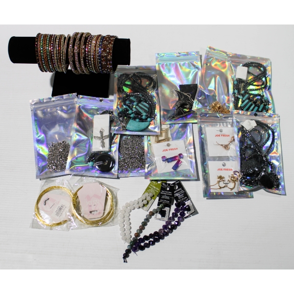 COSTUME JEWELRY - BRACELETS - SEMI PRECIOUS BEADS ETC.