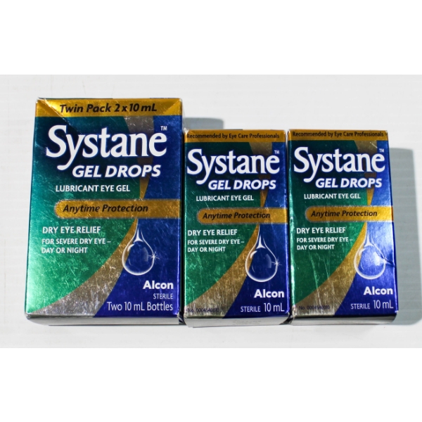 4 X 10ML SYSTANE DRY EYE RELIEF LUBRICANT EYE GEL