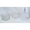 Image 1 : PINWHEEL CRYSTAL BOWLS & LIDDED DISH