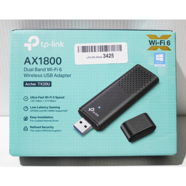 AX1800 WI-FI 6 TP-LINK WIRELESS USB ADAPTER