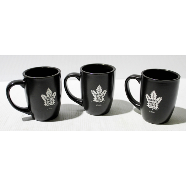 3 NEW NHL EXECUTIVE COFFEE MUGS - TORONTO MAPLE LEAFS