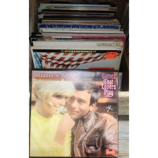 50+ VINTAGE ESTATE LP RECORDS JAMES LAST ETC.