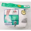 Image 1 : FRUIT OF THE LOOM BIG & TALL MEN'S WHITE ANKLE SOCKS