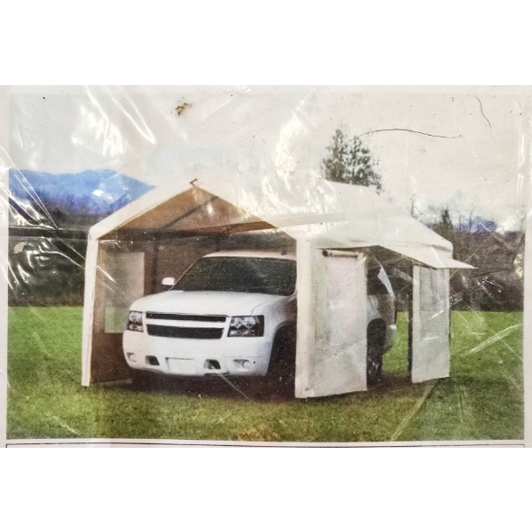 STEEL FRAME CAR PORT