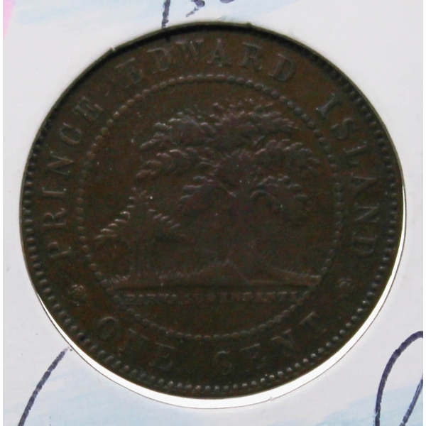 1871 PRINCE EDWARD ISLAND VICTORIAN LARGE PENNY