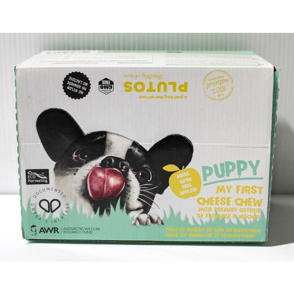 20 PLUTOS PUPPY MY FIRST CHEESE CHEW TREATS