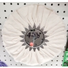 NEW 10 INCH ALUMINUM POLISHING WHEEL ( WHITE)