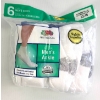 Image 1 : FRUIT OF THE LOOM BIG & TALL MEN'S WHITE ANKLE SOCKS