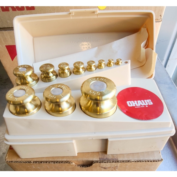 NEW OHAUS STO-AWEIGH WEIGHTS