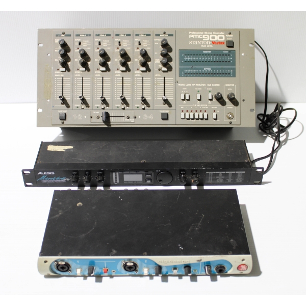 ASSORT. VINTAGE DJ GEAR/AUDIO COMPONENTS