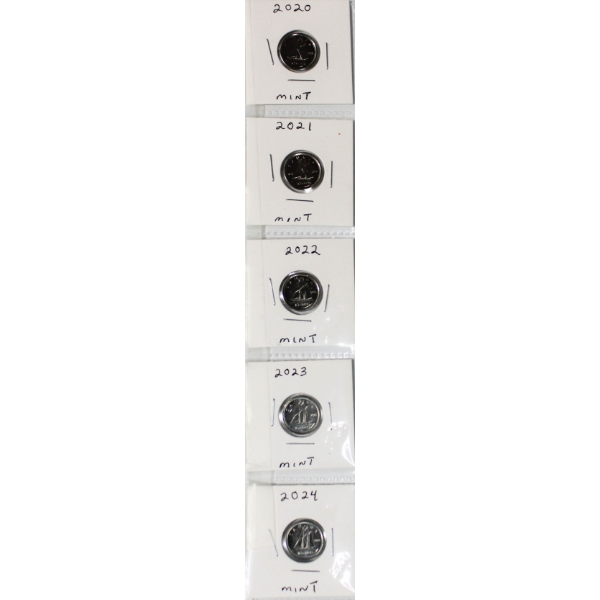 2020-2024 CANADIAN MINT 10 CENT COINS