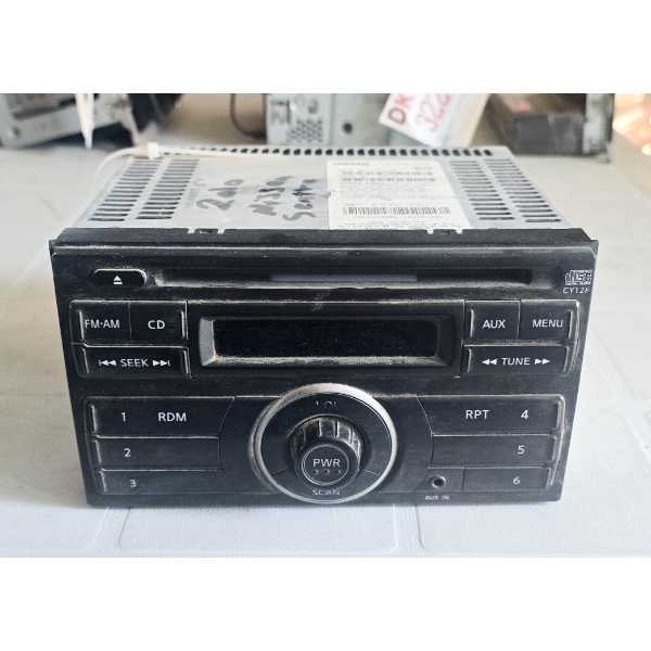 SALVAGED RADIO/ PLAYER FOR 2010 NISSAN SENTRA