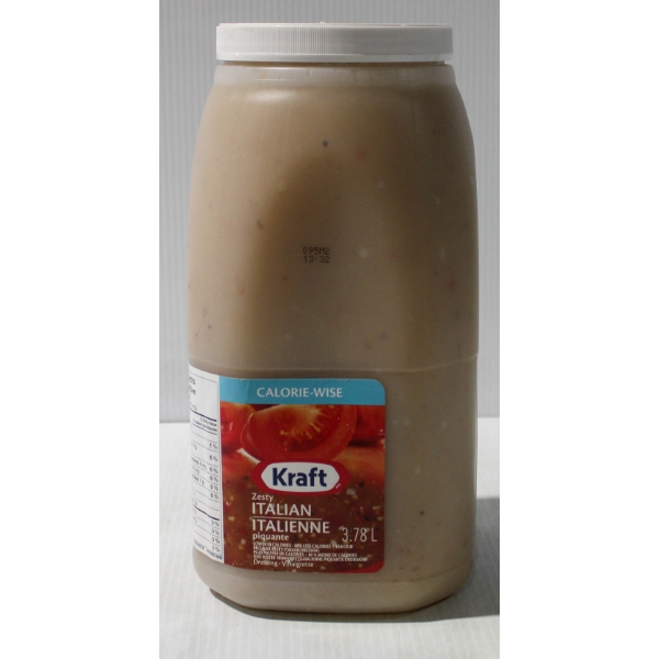 3.78L KRAFT CALORIE-WISE ZESTY ITALIAN DRESSING