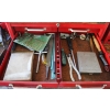 Image 8 : BEACH TOOL CHEST - TOP & BOTTOM W/ CONTENTS