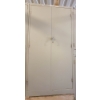 Image 1 : 3 FT X 6 FT METAL STORAGE CABINET W/ CONTENTS - NO KEYS