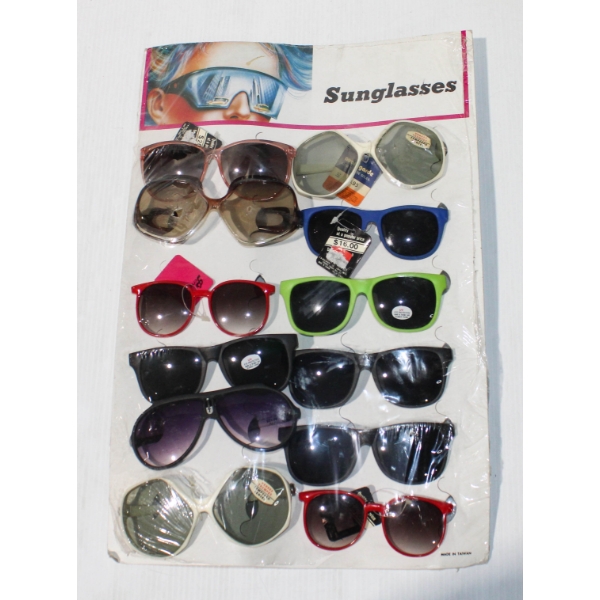 12 NEW DESIGNER SUNGLASSES