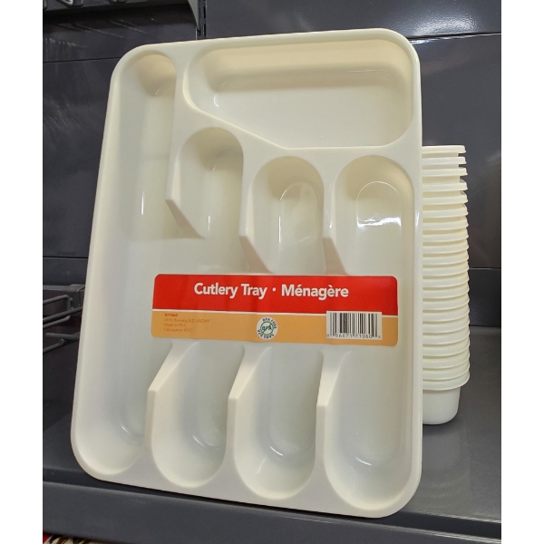 22 PLASTIC CUTLERY TRAYS