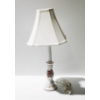 Image 1 : PORCELAIN HANDMADE TABLE LAMP W/ SHADE