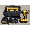 Image 1 : DEWALT CORDLESS DC720 DRILL DRIVER W/BAT & CHARGERS