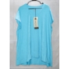Image 1 : NEW WOMEN'S NEON BUDDHA BLUE TEE SHIRT - SIZE 3X