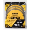 Image 1 : NEW 3PCS DEWALT CONSTRUCTION GRADE SAW BLADES