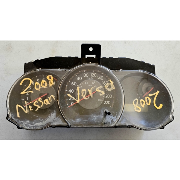 SALVAGE DASHBOARD FOR 2008 NISSAN VERSA