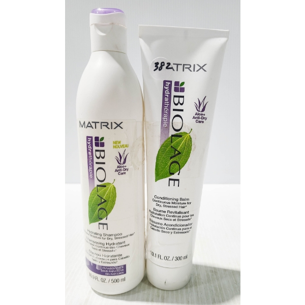 2 MATRIX HAIR PROD. HYDRATING SHAMPOO & CONDITIONING BALM