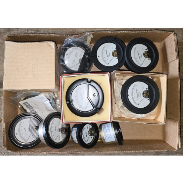 ASSORT. AMPERES / MILLIAMPERES GAUGES