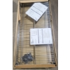 Image 1 : 2 NEW ULINE STAINLESS STEEL WIRE SHELVING 
