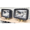 2 NEW SEALED BEAM FOG LIGHTS W/ BRACKETS