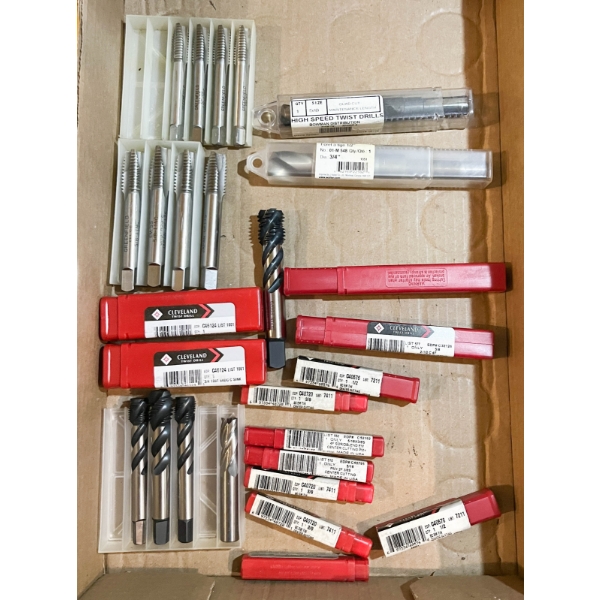 NEW DRILL BITS / CUTTERS ASST SIZES