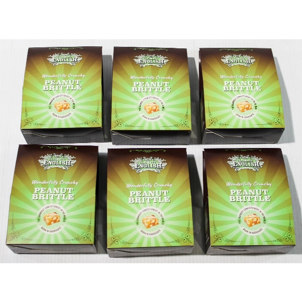 6 PKS ULTIMATE ENGLISH PEANUT BRITTLE