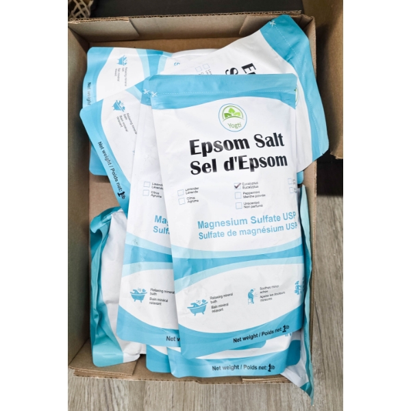 SEVEN 1LB BAGS OF EPSOM SALT