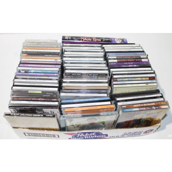 ASST. MUSIC CD'S / CASSETTES NEW & USED - ALABAMA ETC.