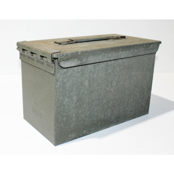 MILITARY AMMO BOX 12"L X 6"W X 7" DEEP