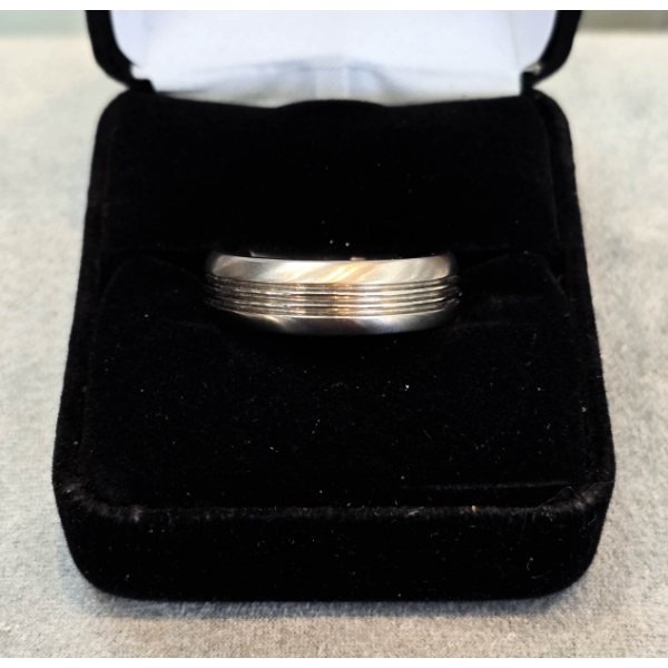 NEW MEN'S TITANIUM RING - SIZE 9.5
