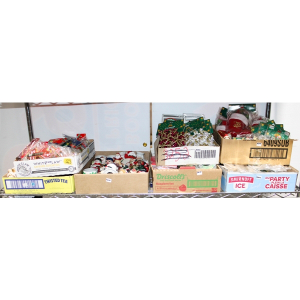 CHRISTMAS DECORATIONS - CANDLE HOLDERS - ORNAMENTS ETC.