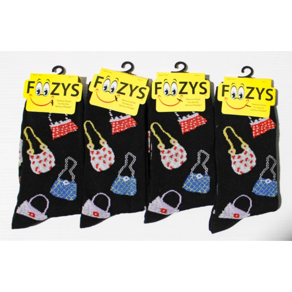 4PR NEW UNISEX FOOZYS SOCKS - PURSES