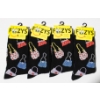 Image 1 : 4PR NEW UNISEX FOOZYS SOCKS - PURSES