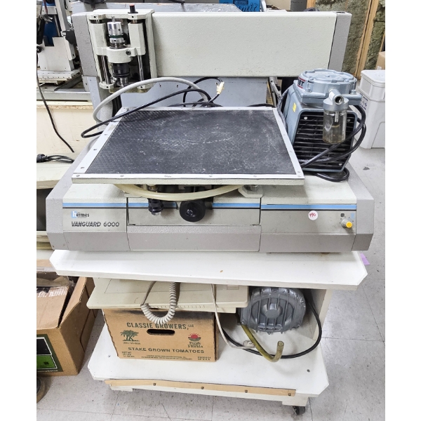 USED NEW HERMES VANGUARD 6000 ENGRAVING MACHINE 