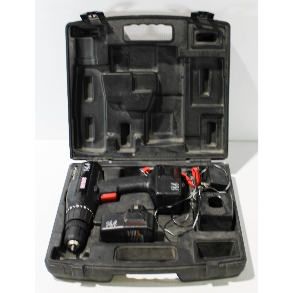CRAFTSMAN CORDLESS 3/8" DRILL W/ 2 BATTERIES
