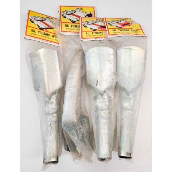 4 NEW OIL POURING SPOUTS