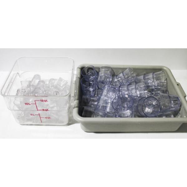 BARWARE PLASTIC SHOT GLASSES & DRINKING GLASSES