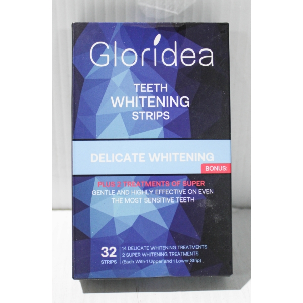 32 PC NEW GLORIDEA TEETH WHITENING STRIPS