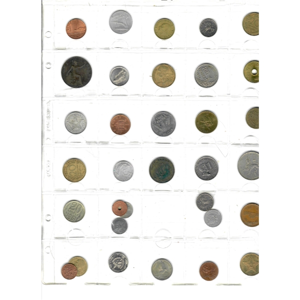 20+ ASSORT. WORLD COLLECTIBLE COINS