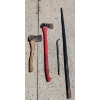 Image 1 : HAND TOOLS - AXES - PRY BAR ETC.