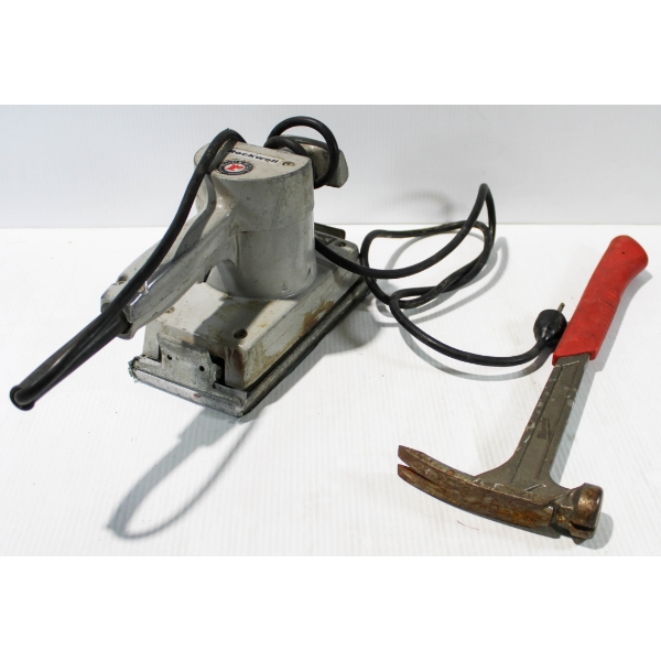 MILWAUKEE HAMMER & ROCKWELL HEAVY DUTY SANDER