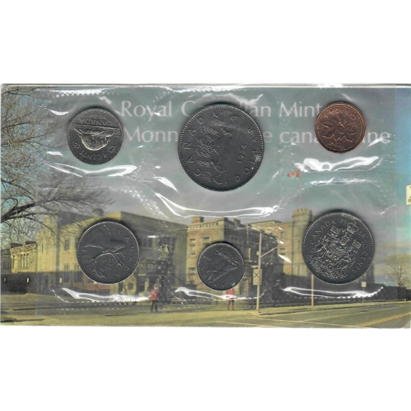 1984 CANADIAN PROOF MINT SEALED COIN SET