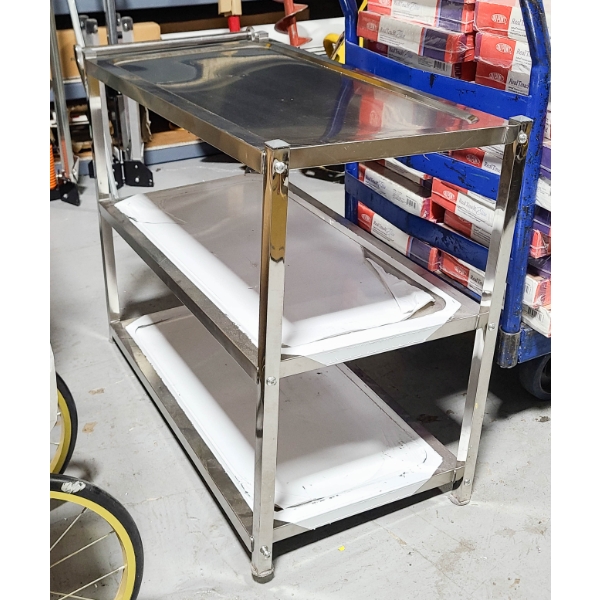 STAINLESS STEEL INDUSTRIAL CART